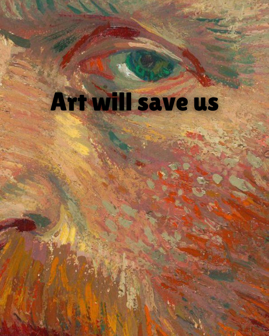 Cover of Art will save us